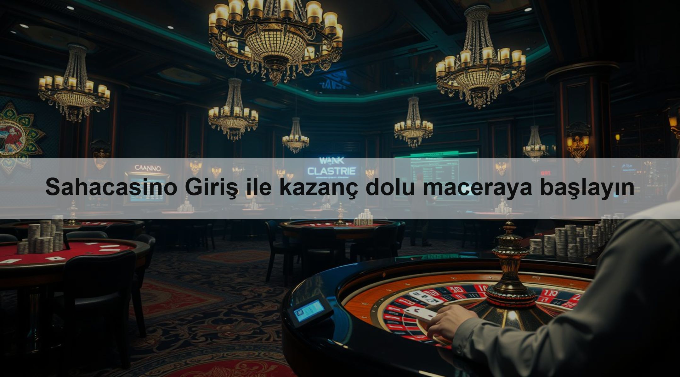 Sahacasino Giriş ile kazanç dolu maceraya başlayın