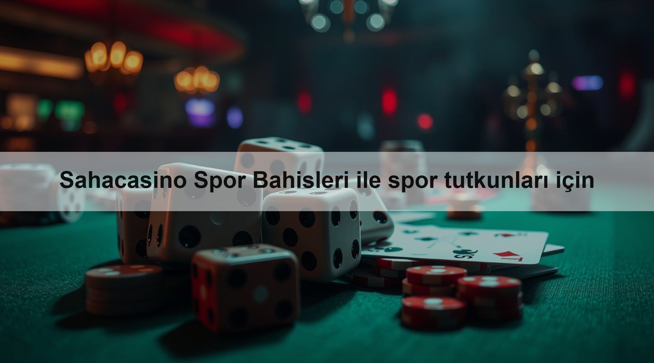 Sahacasino Spor Bahisleri ile spor tutkunları için 1 Sahacasino Spor Bahisleri ile spor tutkunları için