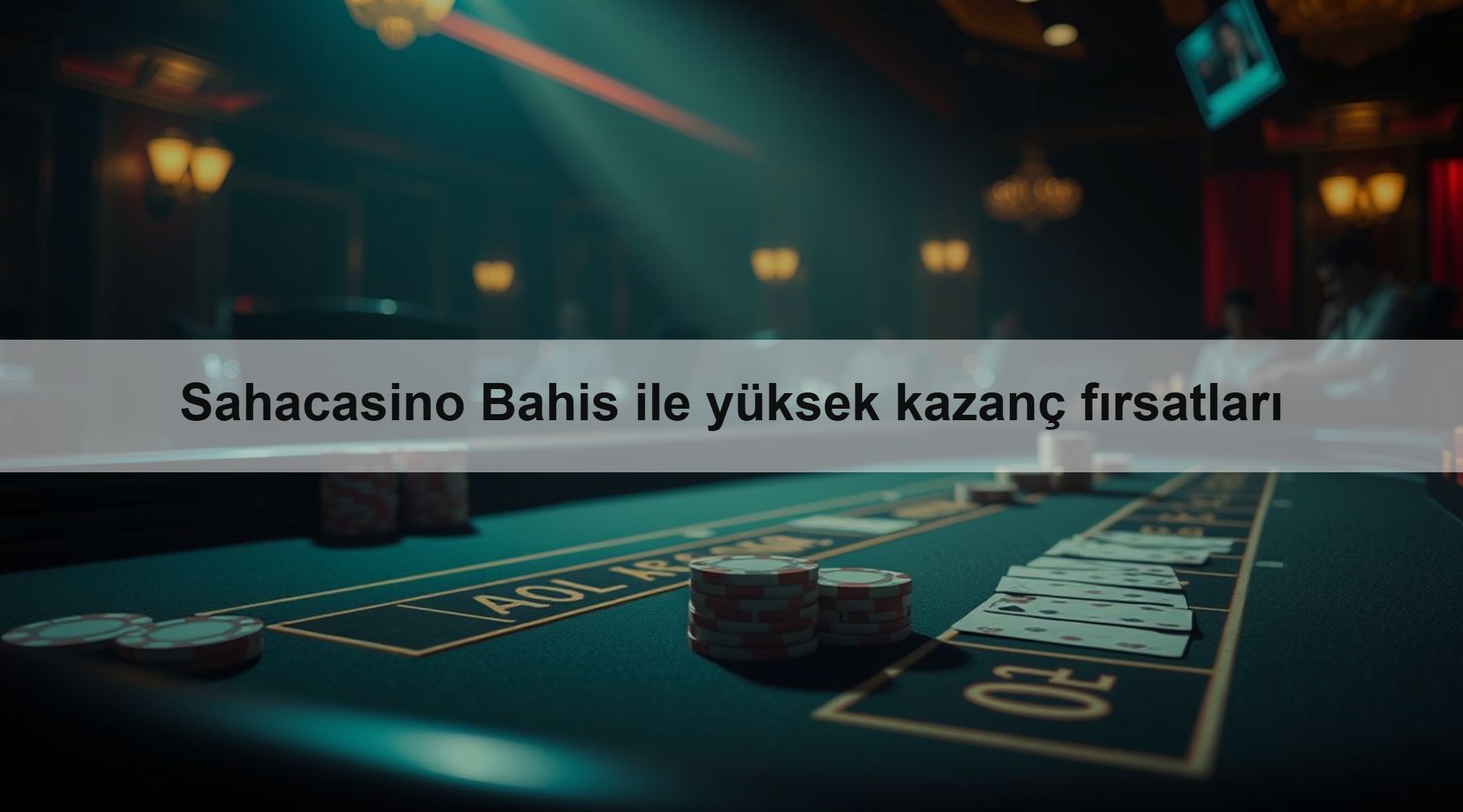 Sahacasino Bahis ile yüksek kazanç fırsatları